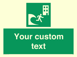 Custom Safe Condition Tsunami evacuation building