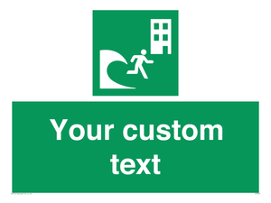 Custom Safe Condition Tsunami evacuation building