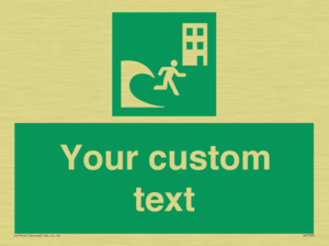 Custom Safe Condition Tsunami evacuation building