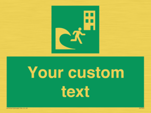 Custom Safe Condition Tsunami evacuation building