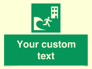 Custom Safe Condition Tsunami evacuation building