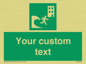 Custom Safe Condition Tsunami evacuation building