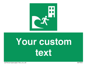 Custom Safe Condition Tsunami evacuation building