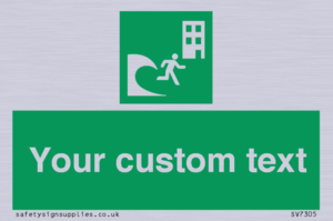 Custom Safe Condition Tsunami evacuation building