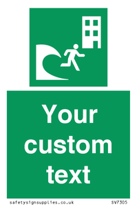 Custom Safe Condition Tsunami evacuation building