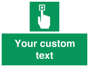 Custom Safe Condition Emergency call point