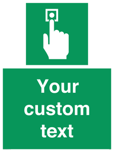 Custom Safe Condition Emergency call point