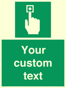 Custom Safe Condition Emergency call point