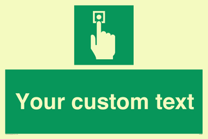 Custom Safe Condition Emergency call point