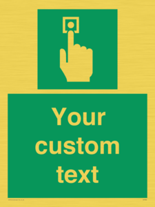 Custom Safe Condition Emergency call point