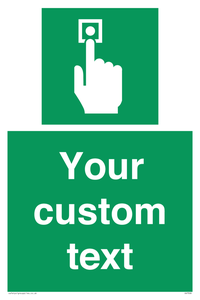 Custom Safe Condition Emergency call point