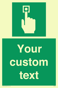 Custom Safe Condition Emergency call point