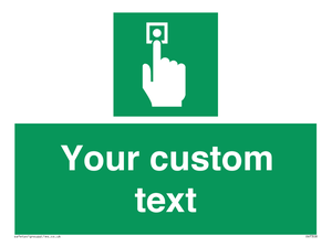 Custom Safe Condition Emergency call point