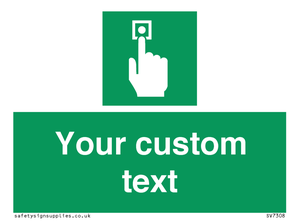 Custom Safe Condition Emergency call point