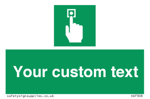 Custom Safe Condition Emergency call point