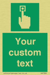 Custom Safe Condition Emergency call point