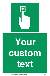 Custom Safe Condition Emergency call point