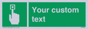 Custom Safe Condition Emergency call point