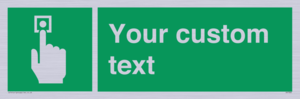 Custom Safe Condition Emergency call point