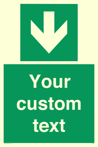 Custom Safe Condition Down arrow