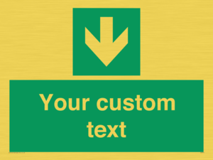 Custom Safe Condition Down arrow