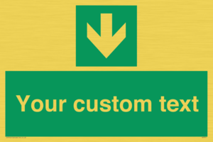 Custom Safe Condition Down arrow