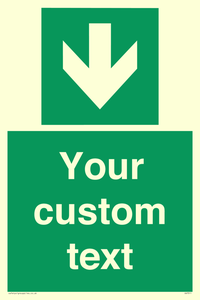 Custom Safe Condition Down arrow