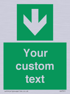 Custom Safe Condition Down arrow