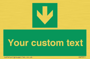 Custom Safe Condition Down arrow