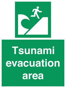 Tsunami evacuation area