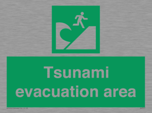 Tsunami evacuation area