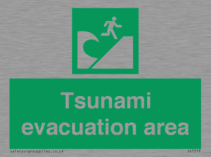 Tsunami evacuation area