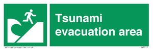 Tsunami evacuation area