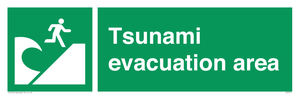 Tsunami evacuation area