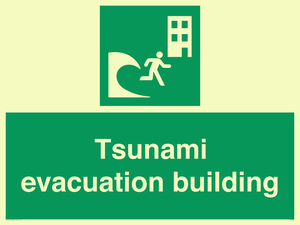 Tsunami evacuation building