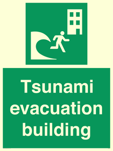 Tsunami evacuation building