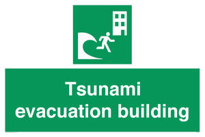 Tsunami evacuation building