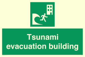 Tsunami evacuation building