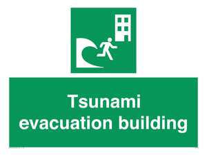 Tsunami evacuation building