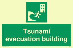 Tsunami evacuation building