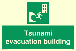 Tsunami evacuation building
