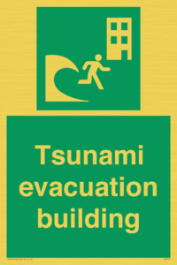 Tsunami evacuation building