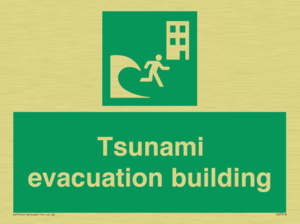 Tsunami evacuation building