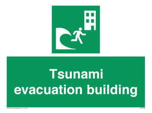 Tsunami evacuation building