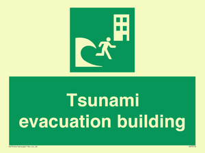 Tsunami evacuation building