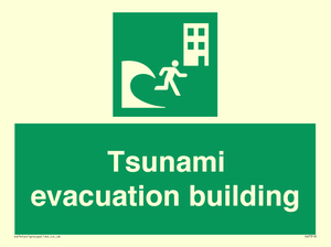 Tsunami evacuation building