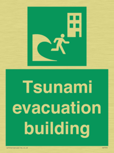 Tsunami evacuation building