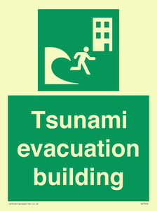 Tsunami evacuation building