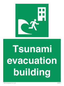 Tsunami evacuation building