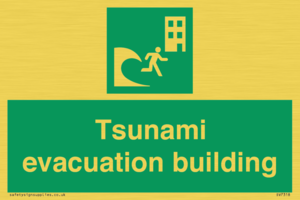 Tsunami evacuation building